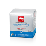 Illy IperEspresso Decaffeinated Espresso Coffee Capsules (1 Pack of 18)