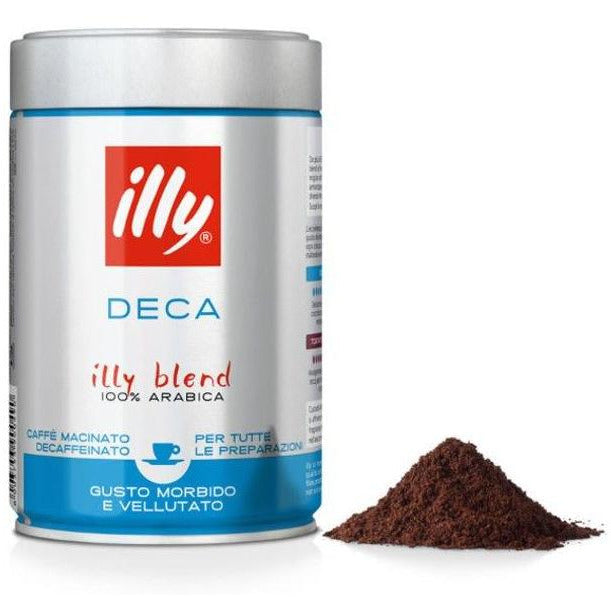 Illy Decaffeinated Ground Coffee (2 Packs of 250g)