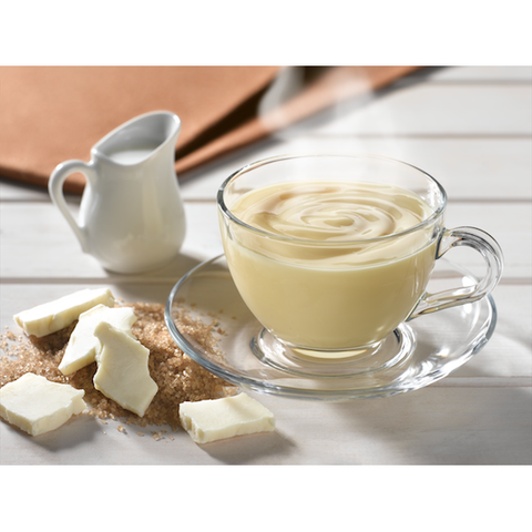 Molinari Cioco Delice White Hot Chocolate Drink (1 Pack of 10 Sachets)